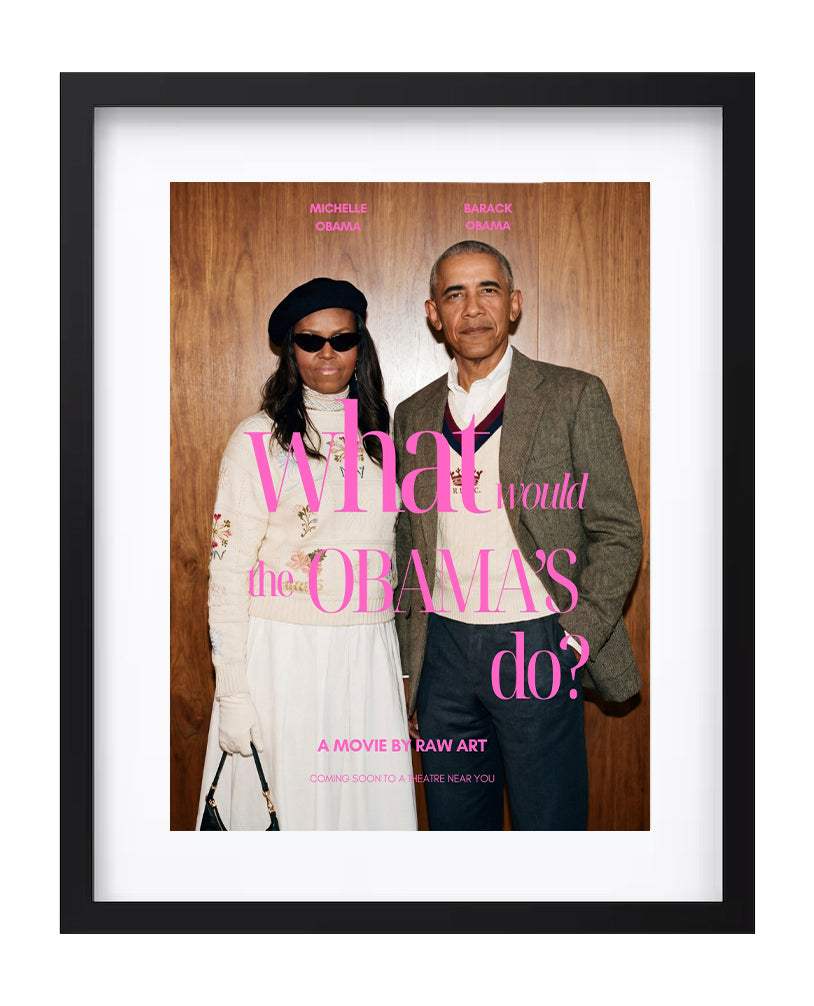 WHAT WOULD THE OBAMA'S DO: "P" POSTER